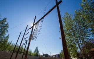 The Trail ropes course
